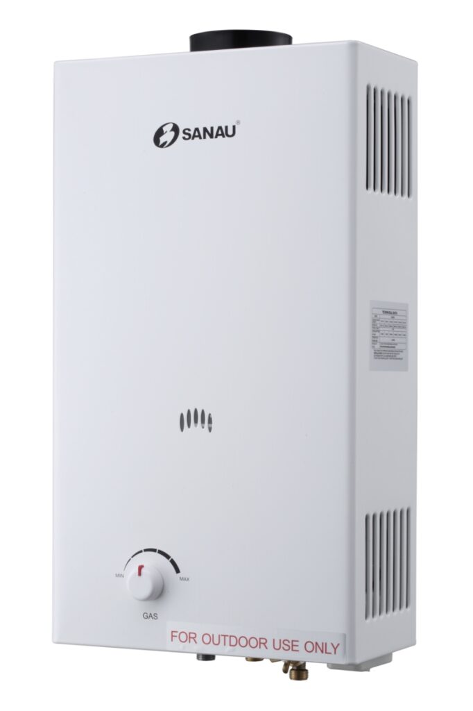 SANAU - LPG 20 L Gas Geyser/Water Heater with Solid Flue